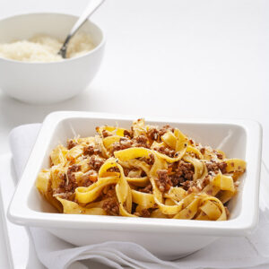 TAGLIATELLE CON RAGÙ ALLA BOLOGNESE – EMILIA ROMAGNA - 1610
