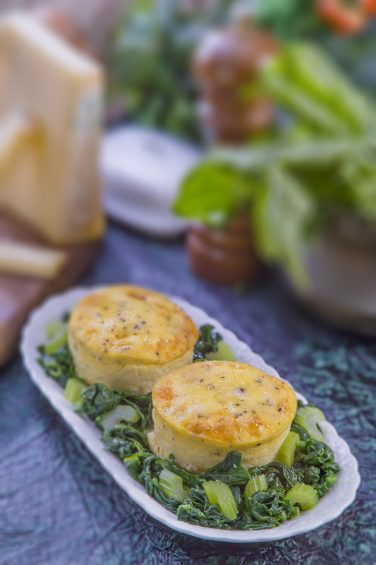 SFORMATINI ALLA FONTINA E SPINACI - K1427