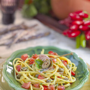 VERMICELLI CON POMODORO E ACCIUGHE - 3575