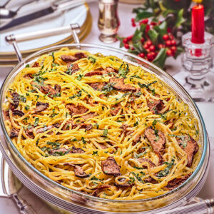 SPAGHETTI AL FORNO CON I FUNGHI - S68880 - 3057