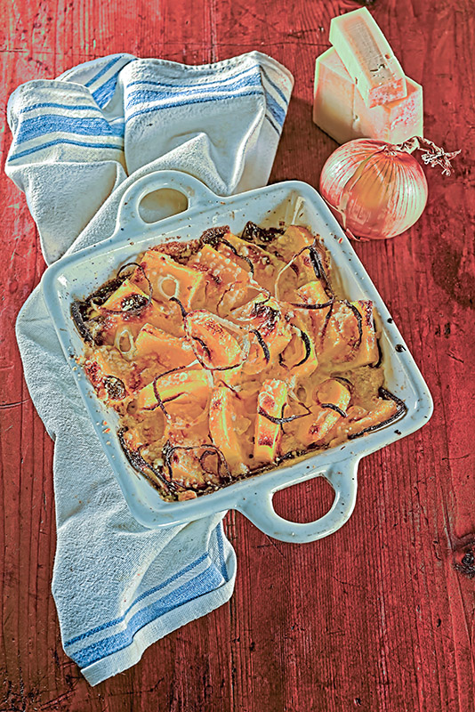 POLENTA CON CIPOLLE E FONTINA - 3722