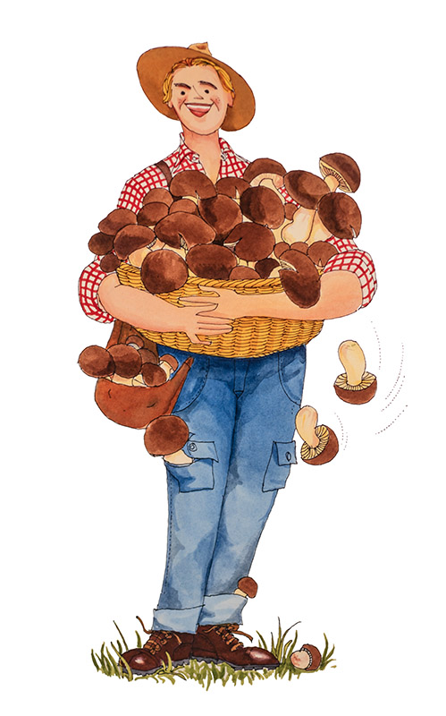 RACCOGLITORE DI FUNGHI - 0001