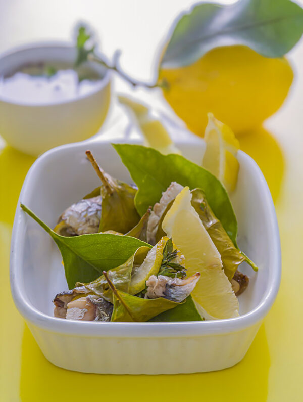INVOLTINI DI ACCIUGHE AL LIMONE - GT6J1551