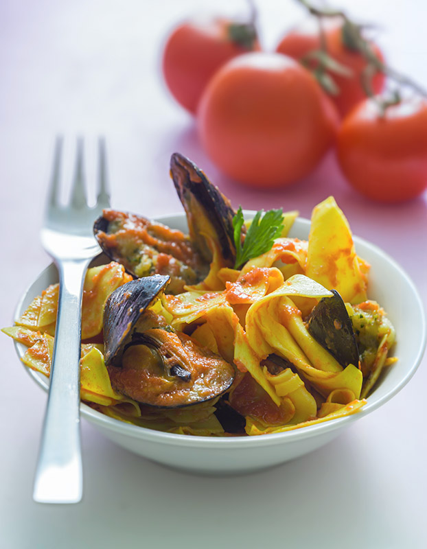 MALTAGLIATI CON POMODORO E COZZE - GT6J2690 - immagine 1