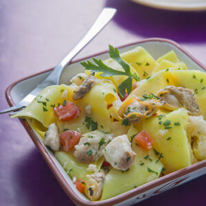 MALTAGLIATI CON NASELLO E PESCATRICE - GT6J2699