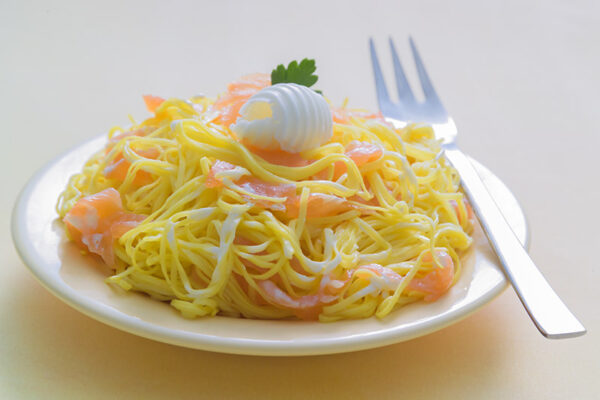 TAGLIOLINI AL SALMONE - GT6J2715