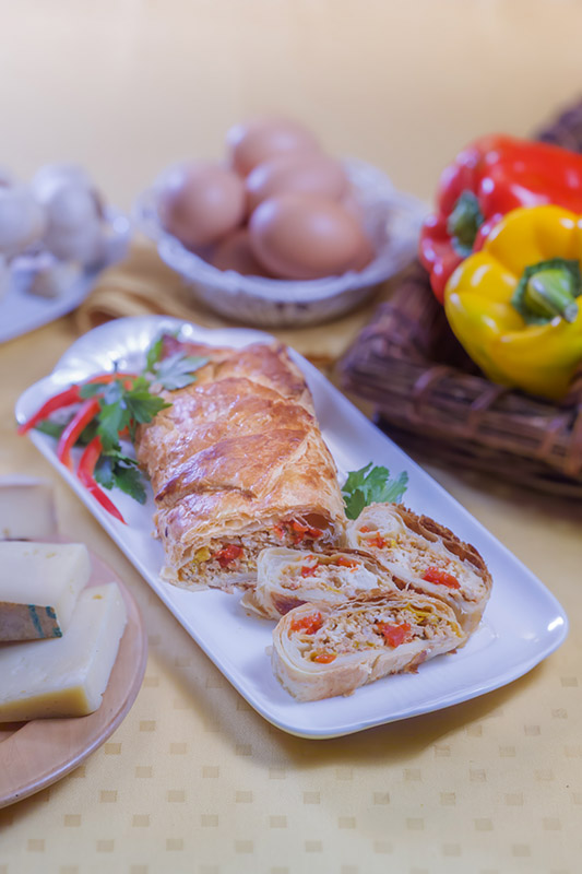 STRUDEL DI CARNE E FORMAGGIO - K5114