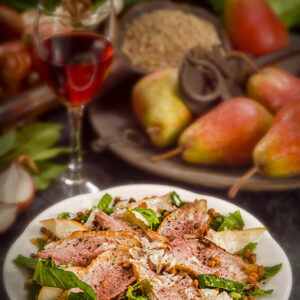 INSALATA DI ANATRA E PERE - K2404