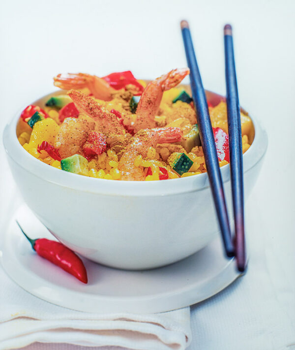 INSALATA DI RISO SCAMPI ANANAS CETRIOLI CURRY PEPERONCINI - S2504239 - 5601