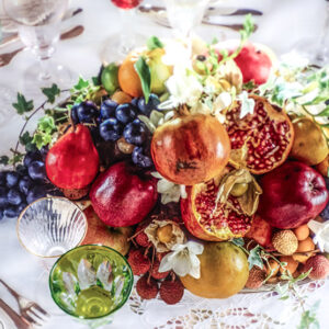 CENTROTAVOLA CON FRUTTA - 6588