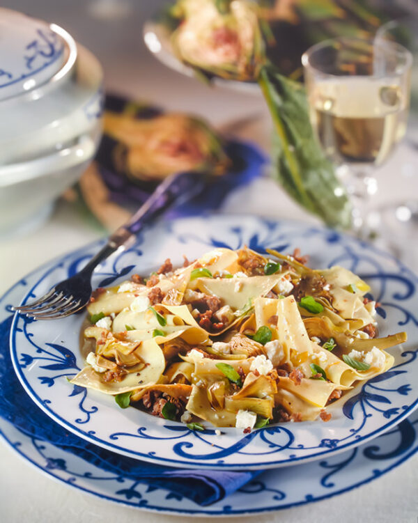 LASAGNETTE CARCIOFI E SALSICCIA - S1700
