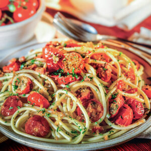BUCATINI CON POMODORI AL FORNO - S89980
