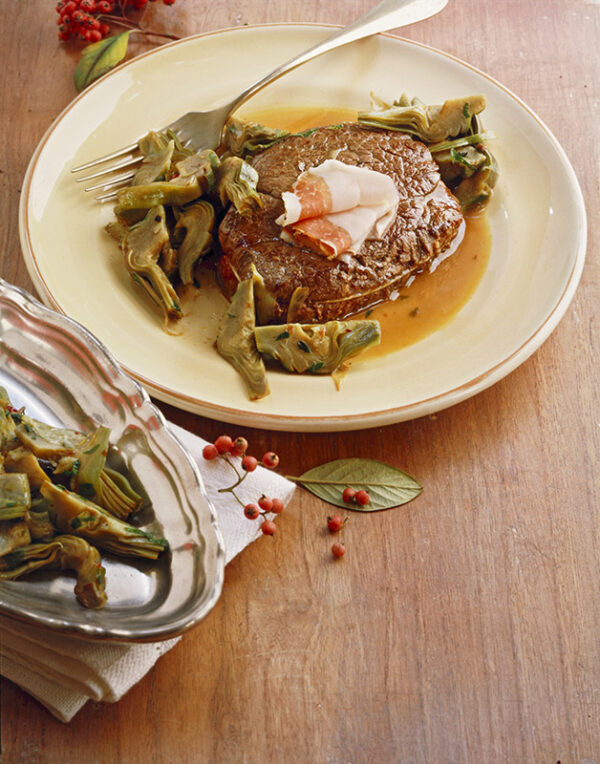 TOURNEDOS CON CARCIOFI ALLE ERBE - 9966