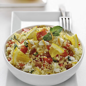 CIOTOLINE DI CUSCUS ALLA FETA E ARANCIA - 5938