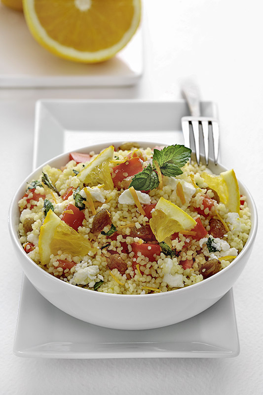 CIOTOLINE DI CUSCUS ALLA FETA E ARANCIA - 5938