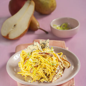 TAGLIOLINI CON PERE PORRI GORGONZOLA - 9526
