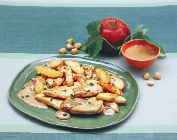 POLLO CON PATATE, MELE E NOCCIOLE - 9882