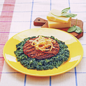 HAMBURGER CON SPINACI - 9925