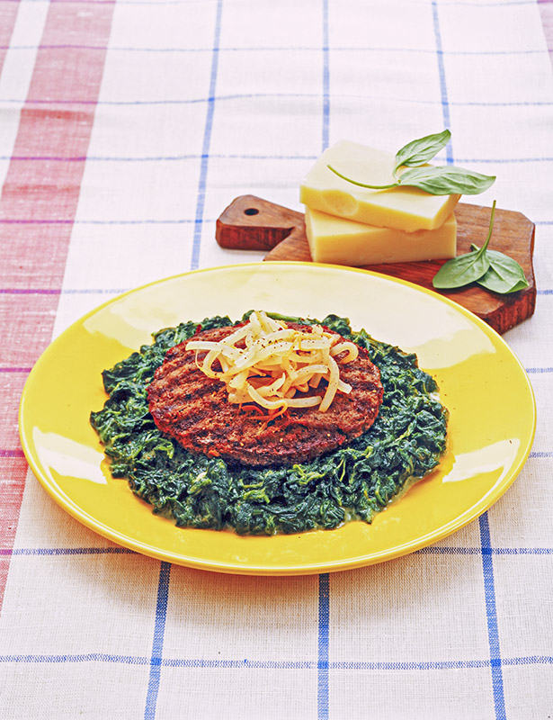 HAMBURGER CON SPINACI - 9925 - immagine 1