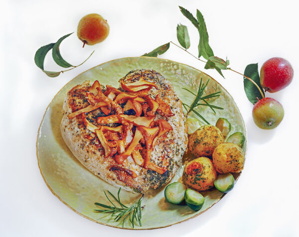 PETTO DI POLLO ALLE ERBE AROMATICHE CON FINFERLI - 9989