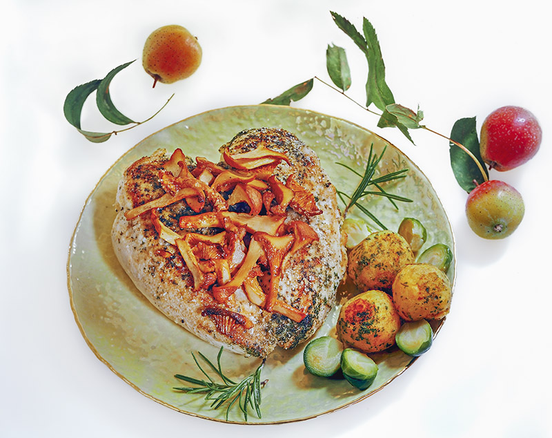 PETTO DI POLLO ALLE ERBE AROMATICHE CON FINFERLI - 9989 - immagine 1