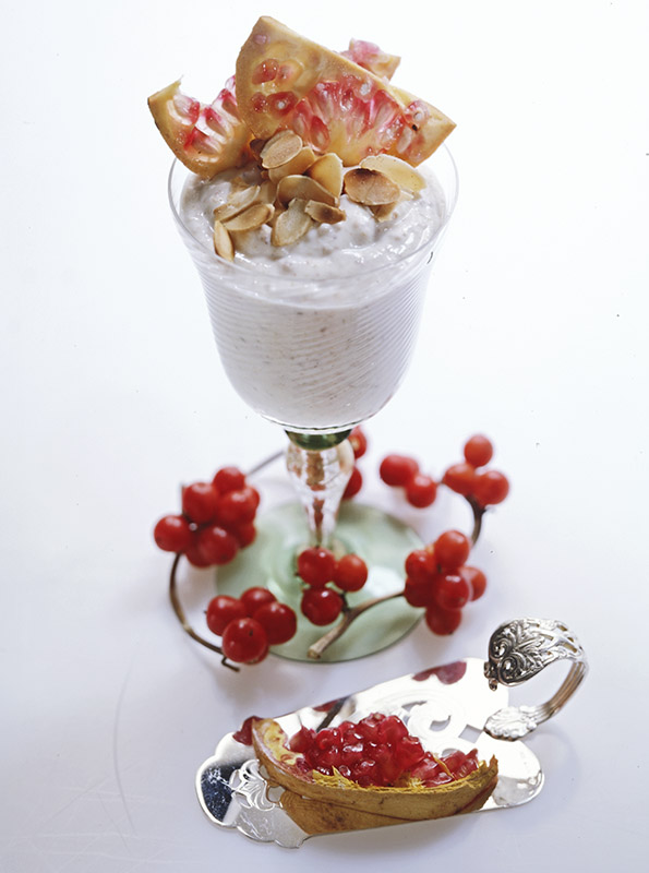 SORBETTO CON MELAGRANA MANDORLE - 0122