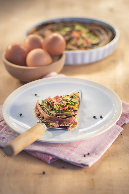 GALETTES BRETONNES CON ZUCCHINE GRIGLIATE E BACON - 9209