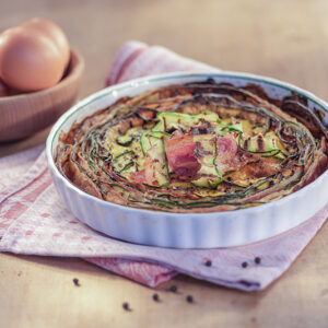 GALETTES BRETONNES CON ZUCCHINE GRIGLIATE E BACON - 9205