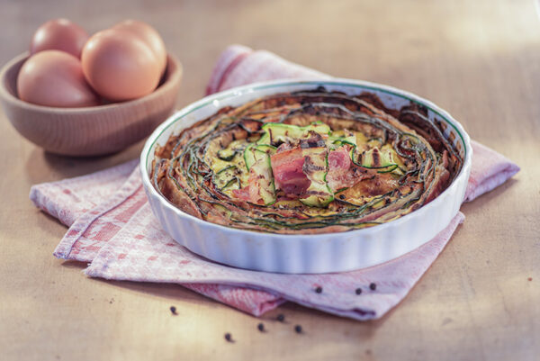 GALETTES BRETONNES CON ZUCCHINE GRIGLIATE E BACON - 9205