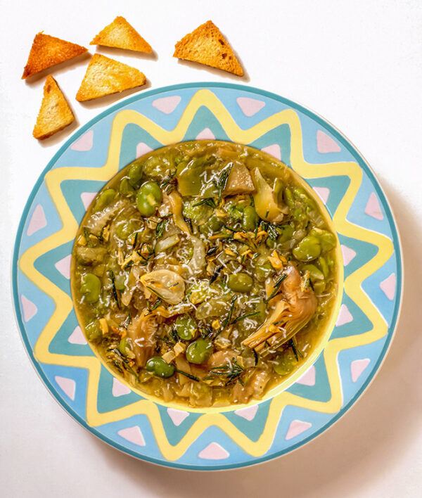 ZUPPA DI CARCIOFI E FAVE - S049701 - 70247