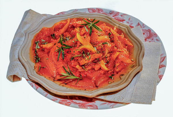 FRIGGIONE DI POMODORI CIPOLLE E PROSCIUTTO - S0901 - 71017