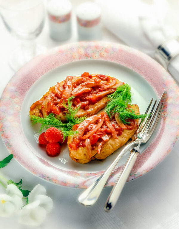 PETTI DI POLLO AI LAMPONI - S103900