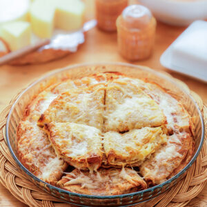 CRESPELLE ALLA CACIOTTA E EMMENTAL - S104860