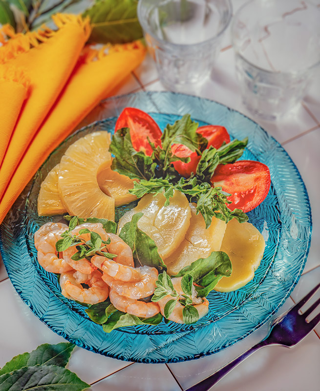 INSALATA DI GAMBERI E ANANAS - S132920 - 3497 - immagine 1