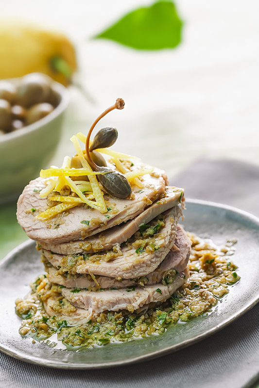 CUCINA CON I CAPPERI - VITELLO IN SALSA VERDE - 1282