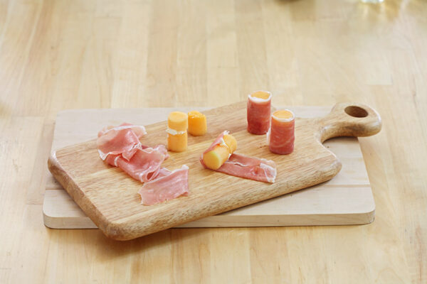 FAKE SUSHI - (STEP 3) SUSHI DI PROSCIUTTO CRUDO E MELONE - 1863