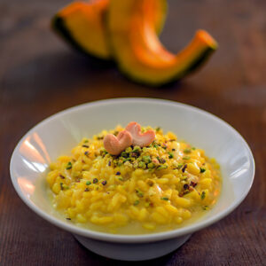 RISOTTO CON ZUCCCA PISTACCHI E ANACARDI - 8402