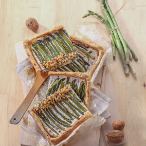SFOGLIA CON RICOTTA NOCI ASPARAGI - 0521