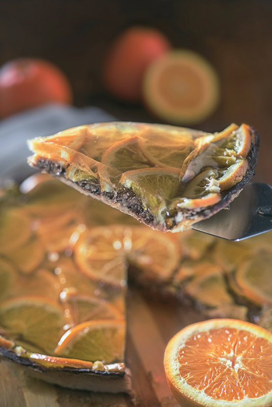 CROSTATA AL CIOCCOLATO E ARANCE - 4045