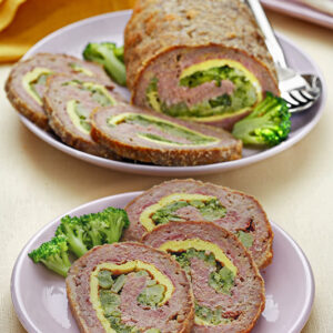 POLPETTONE CON BROCCOLI E SPECK - 6356