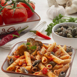 PENNE ALLE LUMACHINE DI MARE E PORCINI - 2446