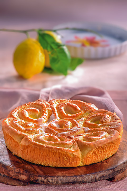 TORTA DELLE ROSE CON CREMA PASTICCIERA - 4471