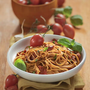 SPAGHETTI CON POMODORINI DEL PIENNOLO DEL VESUVIO - 3734