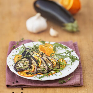 CARPACCIO DI MELANZANE GRIGLIATE E ARANCE - 5330