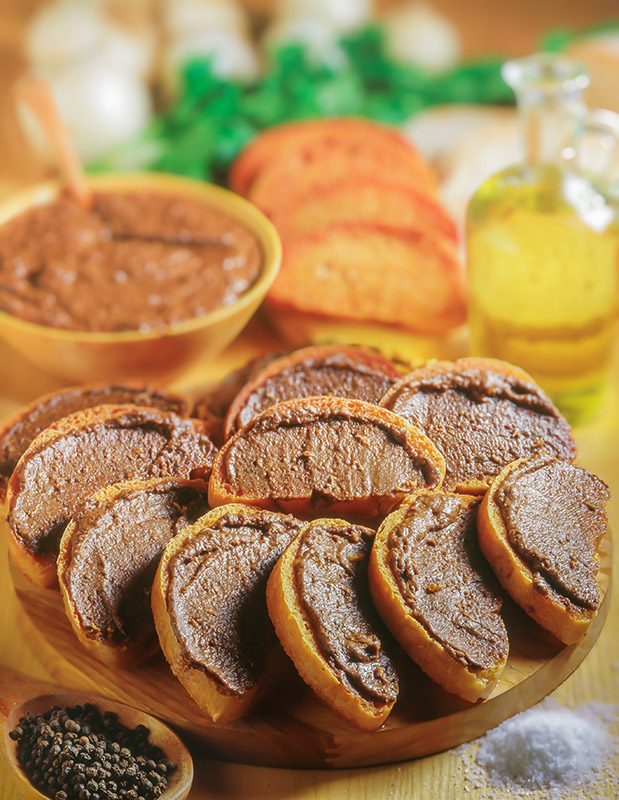 CROSTINI Al PATÉ DI FEGATINI DI POLLO - S122800 - immagine 1