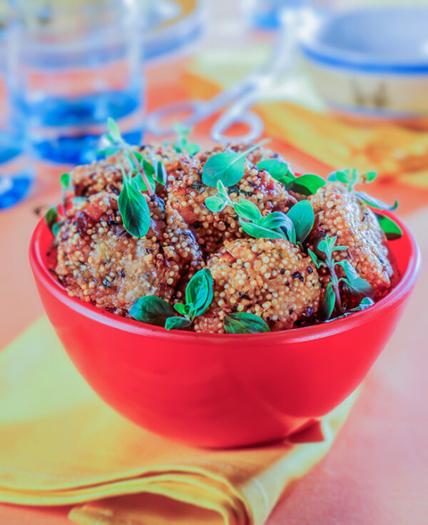 FRITTELLE DI MIGLIO ALLE VERDURE - S1204351