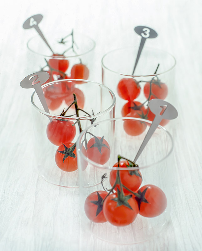 BICCHIERI CON POMODORINI - S1305055 - immagine 1