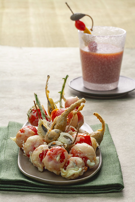 CUCINA CON I CAPPERI - GRAPPOLINI IN PASTELLA - 1263