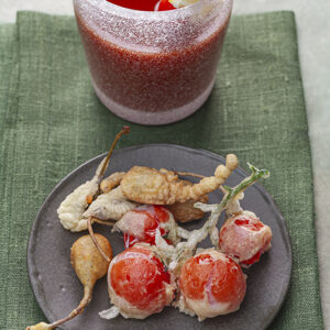CUCINA CON I CAPPERI - GRAPPOLINI IN PASTELLA E BLOODY MARY - 1270